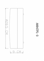 Потолочный светильник Arte Lamp AQUA-TABLET A6047PL-3AB