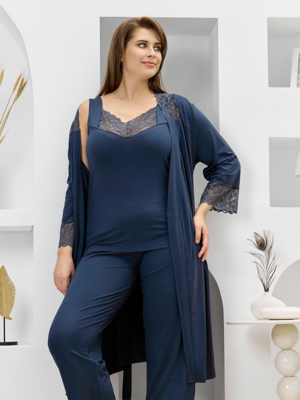 Пижама Джара-2 Виотекс АНТРАЦИТ