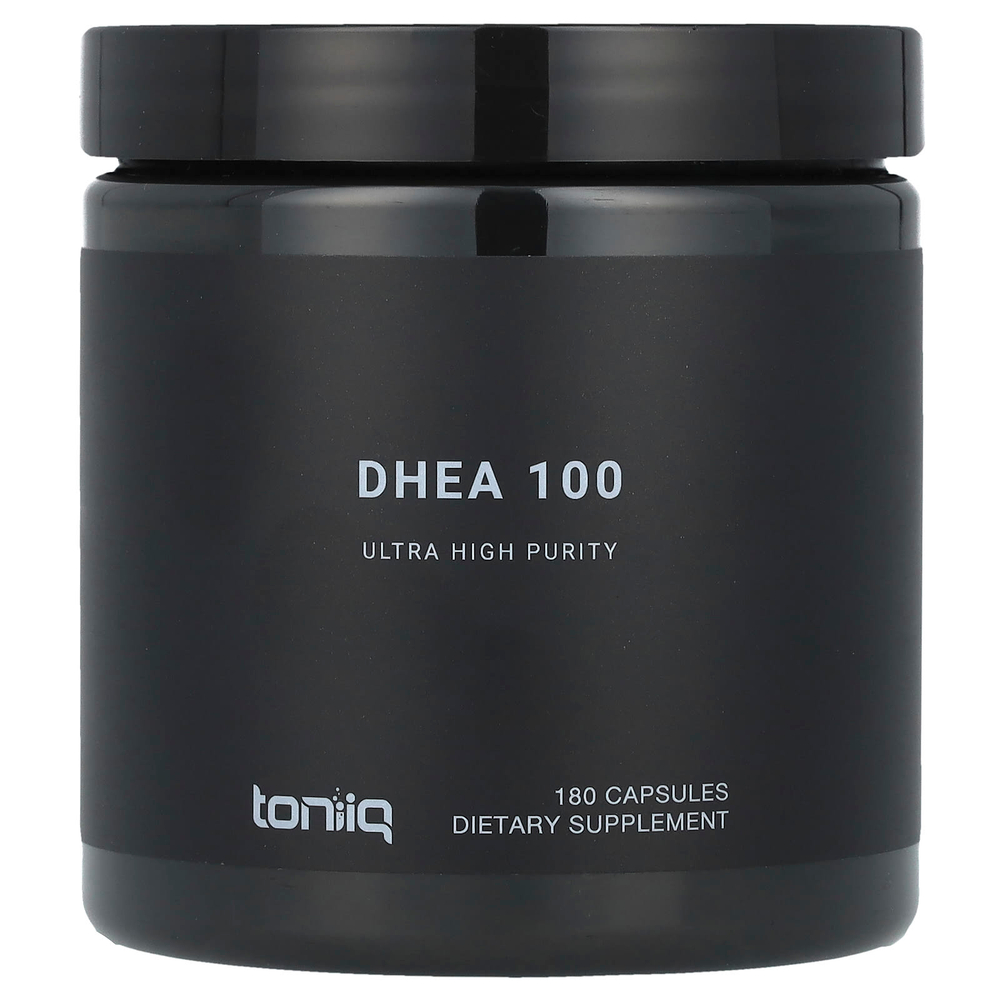 Toniiq, ДГЭА 100, 180 капсул (100 мг на капсулу)