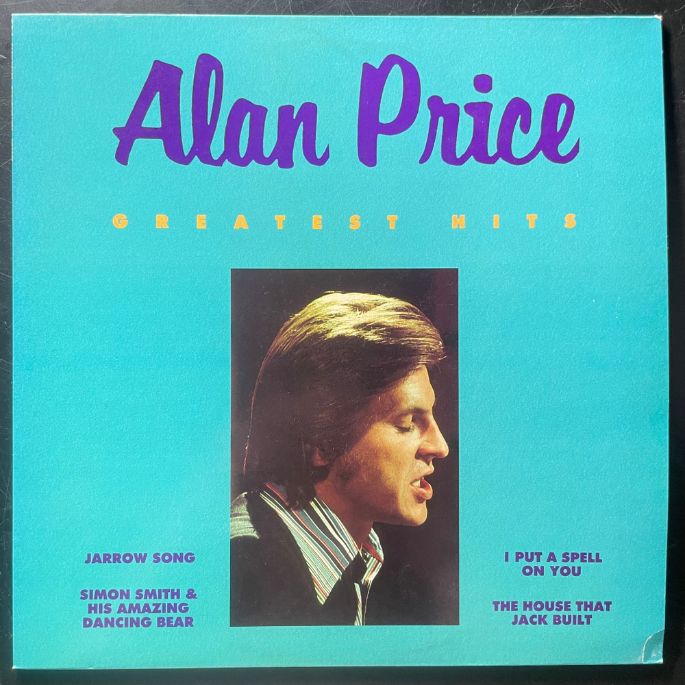 Alan Price ‎– Greatest Hits (Англия 1987г.)