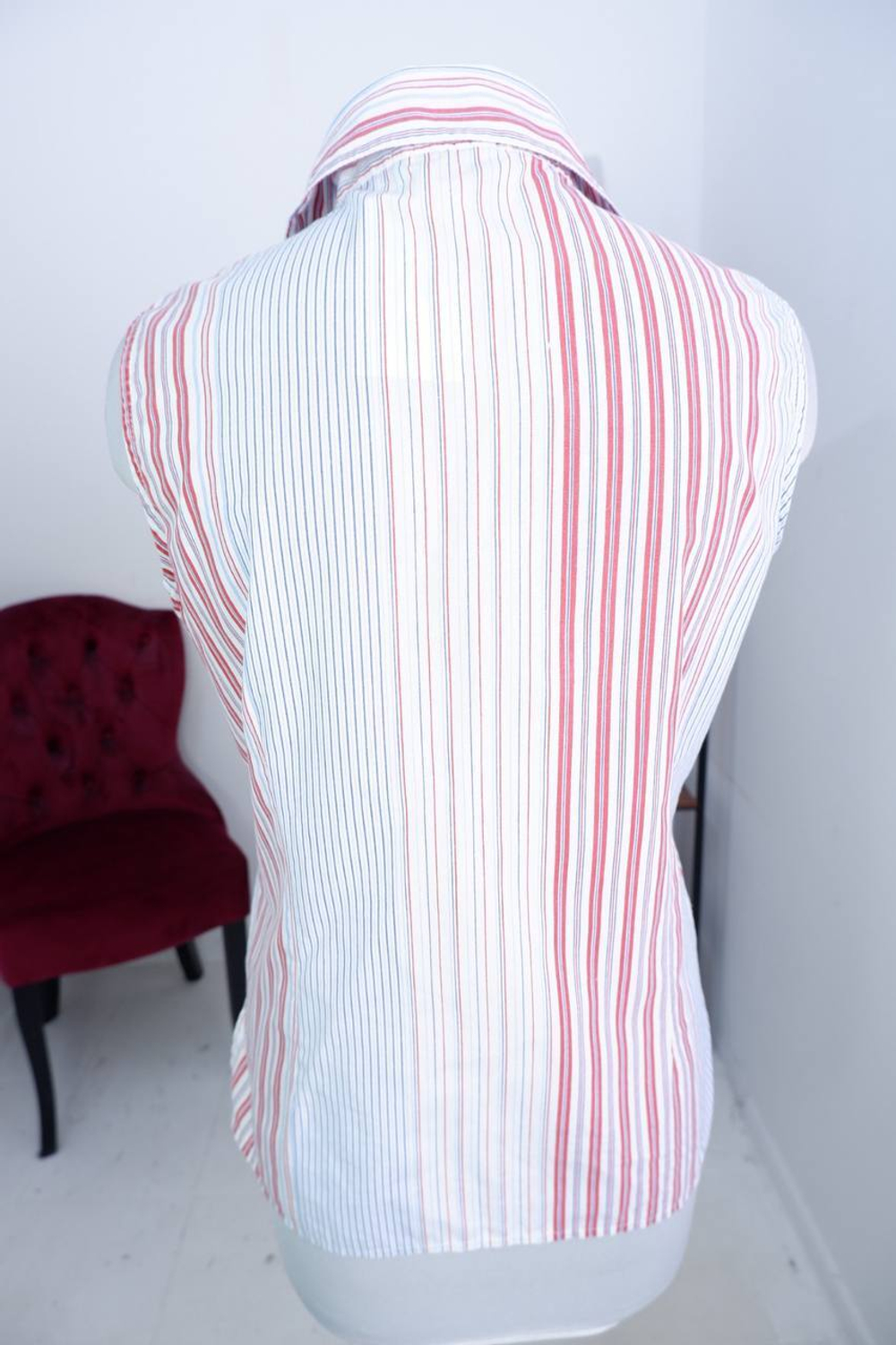 Блузка Biaggini полосатая, визуально на 44 размер