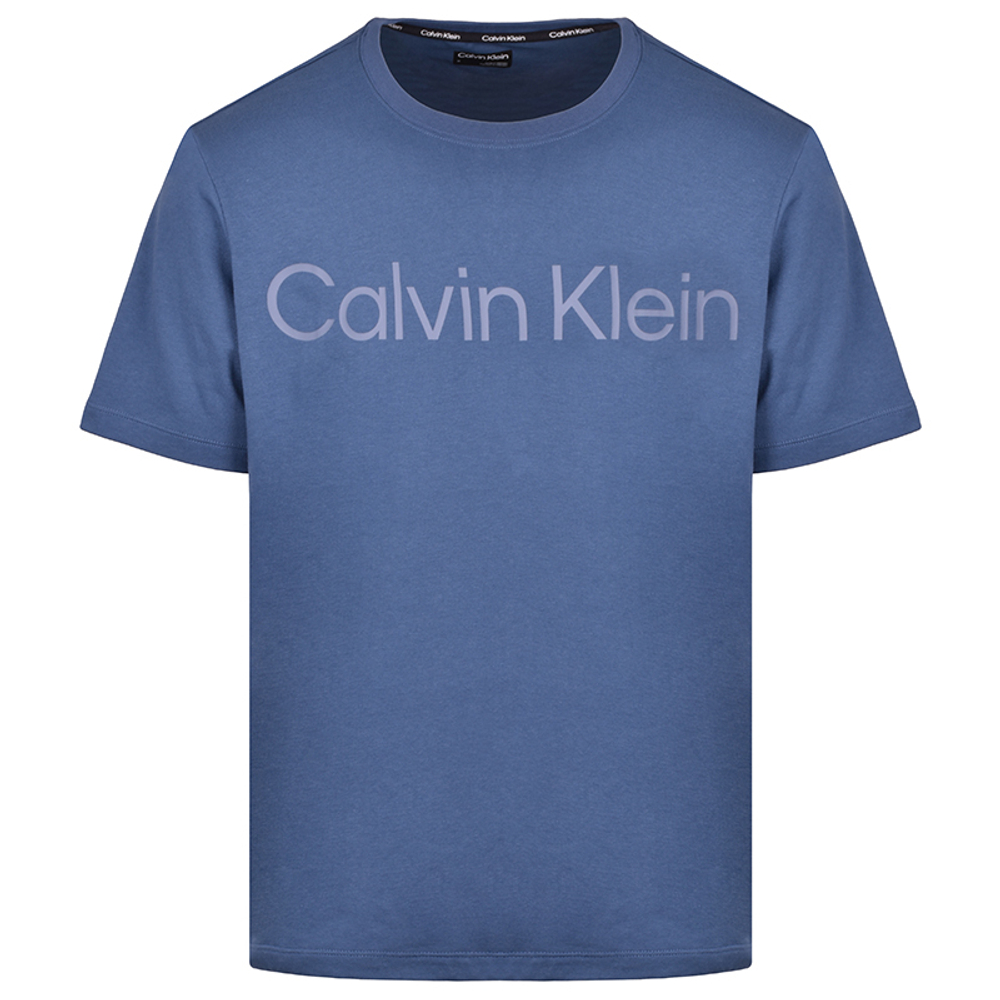 Теннисная футболка Calvin Klein PW SS T-shirt - Blue
