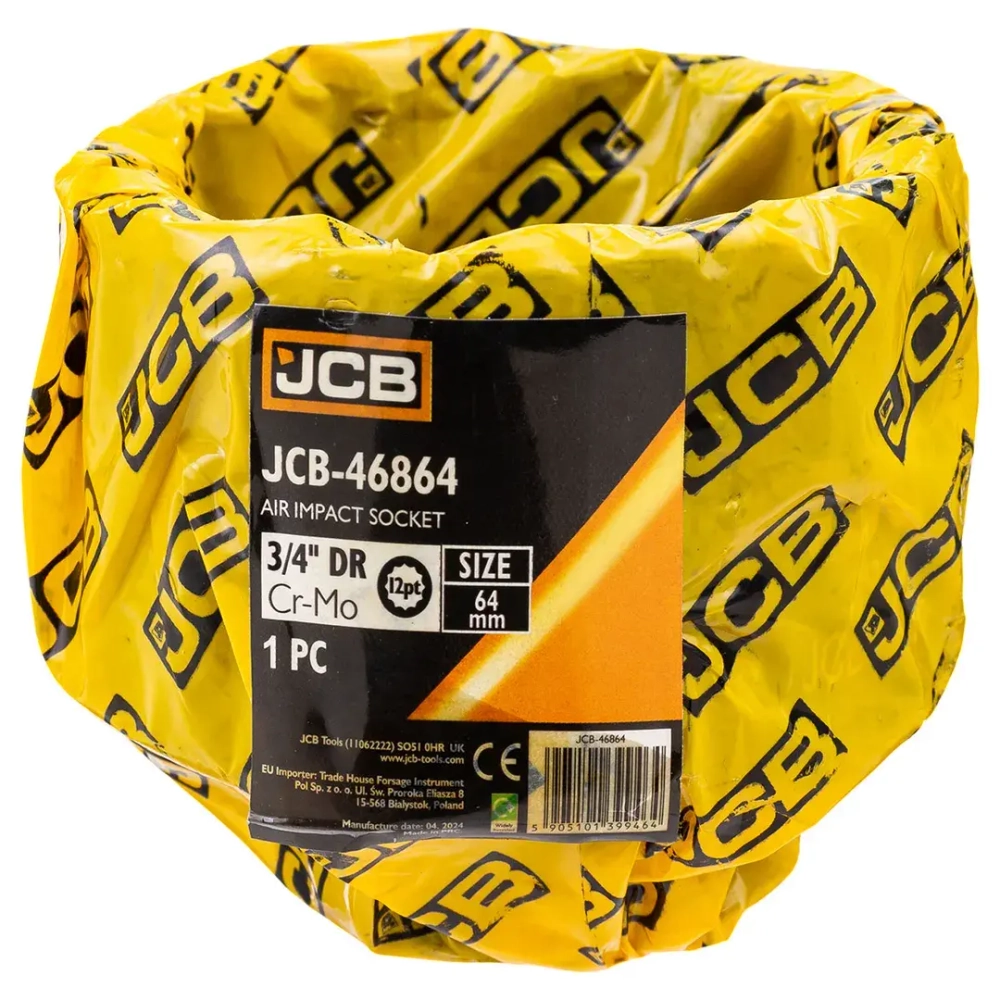 Головка ударная 64мм (12гр.), 3/4'' JCB JCB-46864