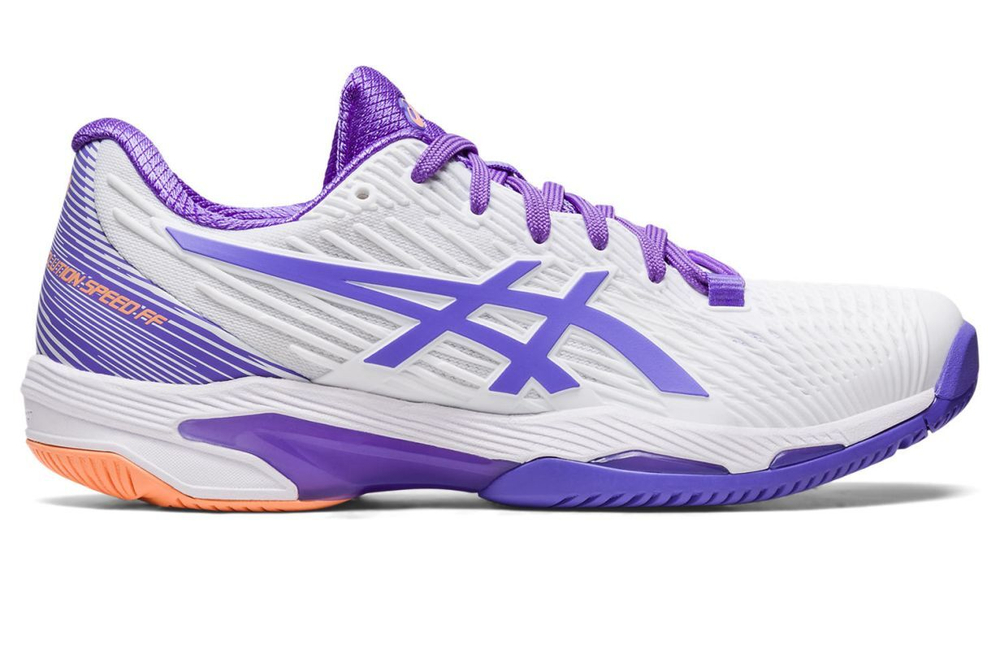 Женские Кроссовки теннисные Asics Solution Speed FF 2 - white/amethyst -  купить по выгодной цене | Теннисный магазин tennis-store.ru
