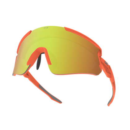 Спортивные очки HILX Ronin Matt Orange / Gold Polarized Lens