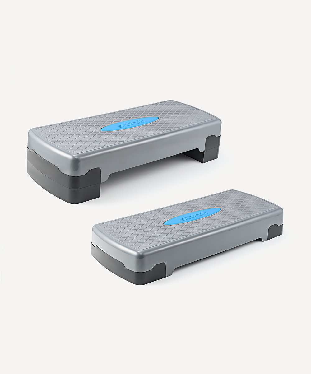 Степ-платформа фиксирующаяся SP-103 67,5х28,5х15 см, 2-х уровневая