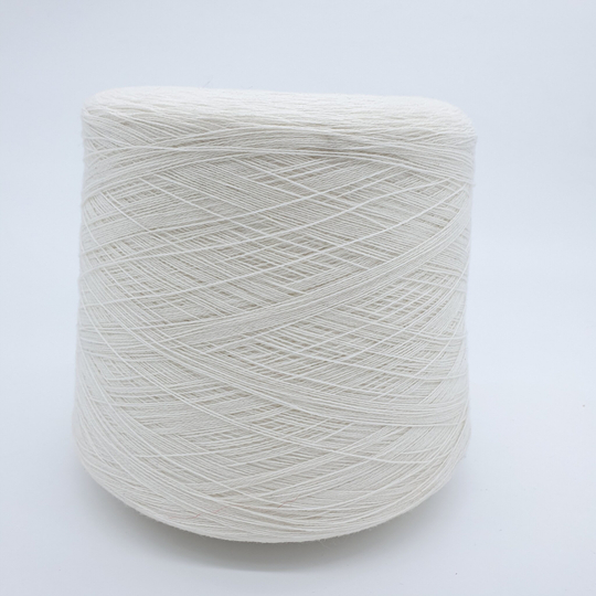 Пряжа Cariaggi Cashmere 100, 2/28 (100% кашемир)?1400 м/ 100 гр, белый снег