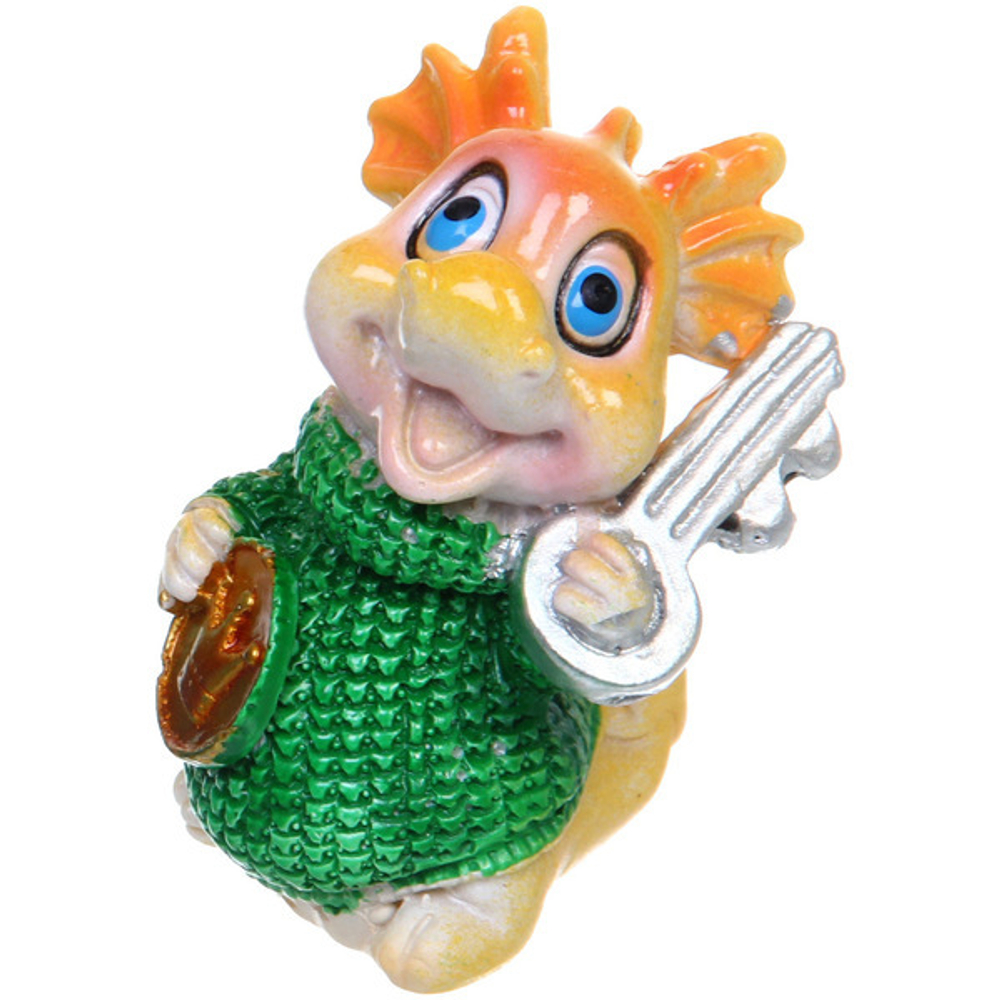 Фигурка «Дракоша Джон в свитере» 5,5*4*4,5 см, микс