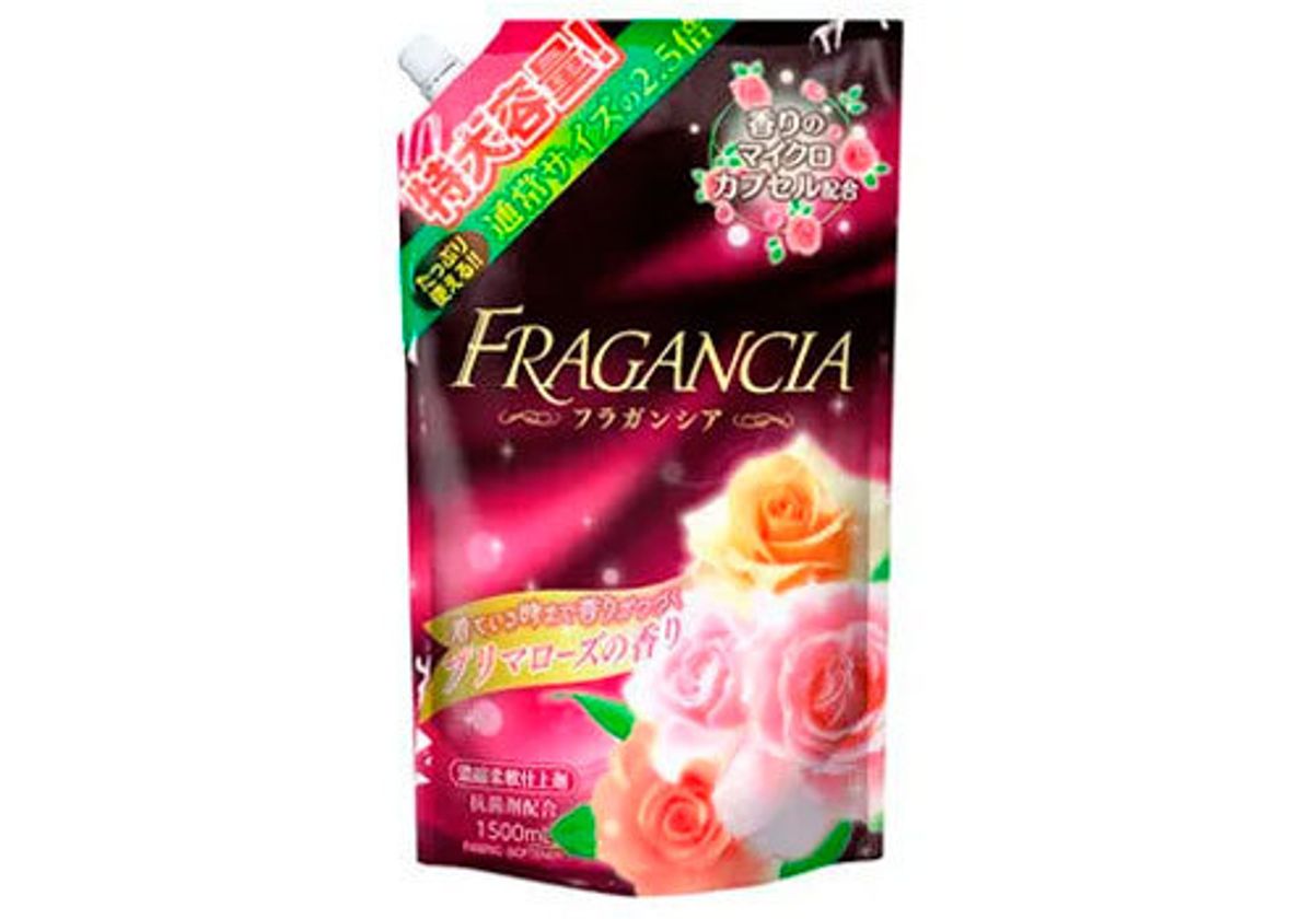 Кондиционер для белья "Fragancia" с ароматом розы, 1.5л