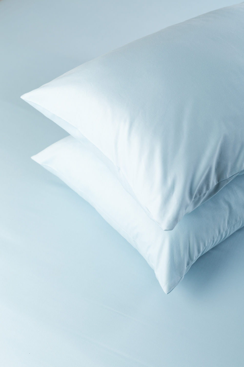 BLOOM 2 наволочки 50x70см, сатин голубой
