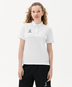 Поло женское JÖGEL PREMIER PerFormDRY CVC Polo W, белый