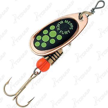 Блесна вращ. MEPPS Black Fury CHART CU №1 3,5 г CCBF30013