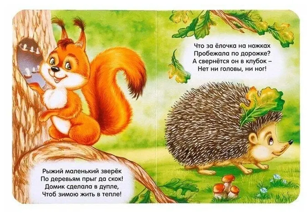 Книга картонная «Пушистые загадки»