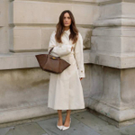 Сумка DeMellier Kate Hutchins x The Midi New York Pecan Lizard-Effect