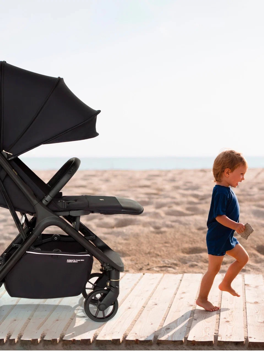 Коляска прогулочная Sweet Baby SBL Aura Basic Grey