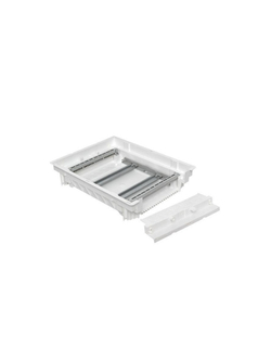 Основание силового щита Nova с DIN-рейками 24мод. IP41 PROxima EKF nv-pbase-24