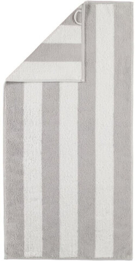 Полотенце 50х100 Cawo Zoom 120 76 серо-белая полоска