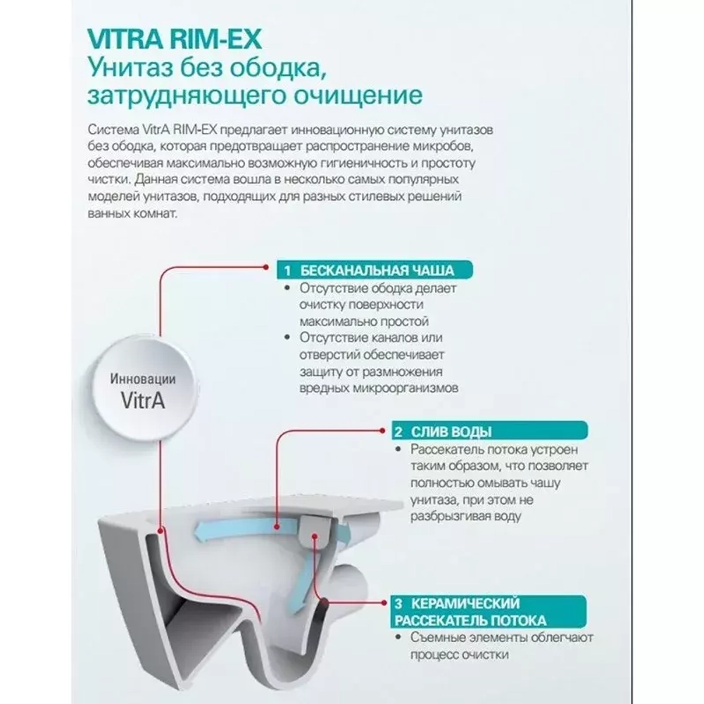 Комплект Безободкового подвесного унитаза с инсталляцией Vitra Integra Round (Витра Интегра Раунд) 9856B003-7205 с сиденьем Микролифт и кнопкой смыва Хром глянцевый