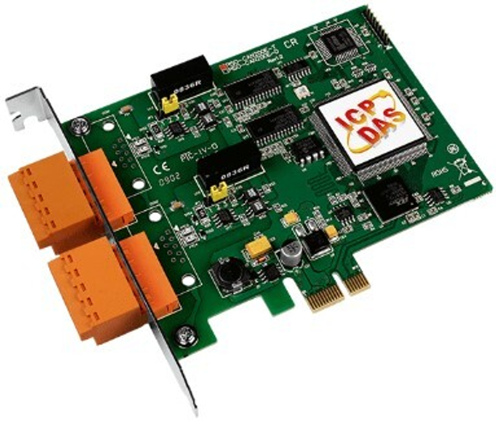 Плата  ICP DAS PEX-CAN200i-T CR