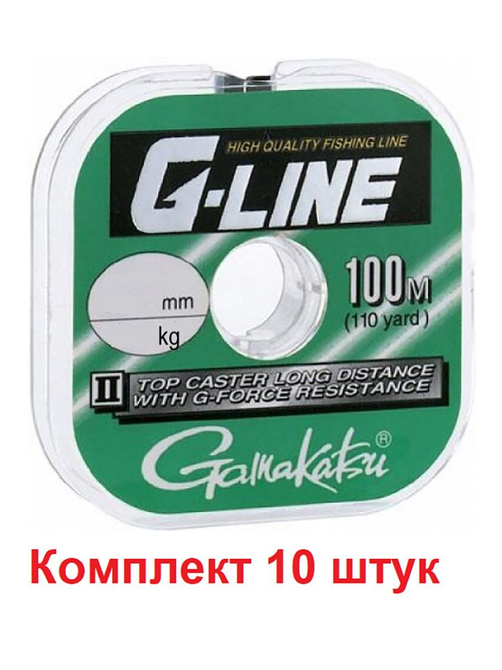 Леска для рыбалки Gamakatsu G-Line Topcaster