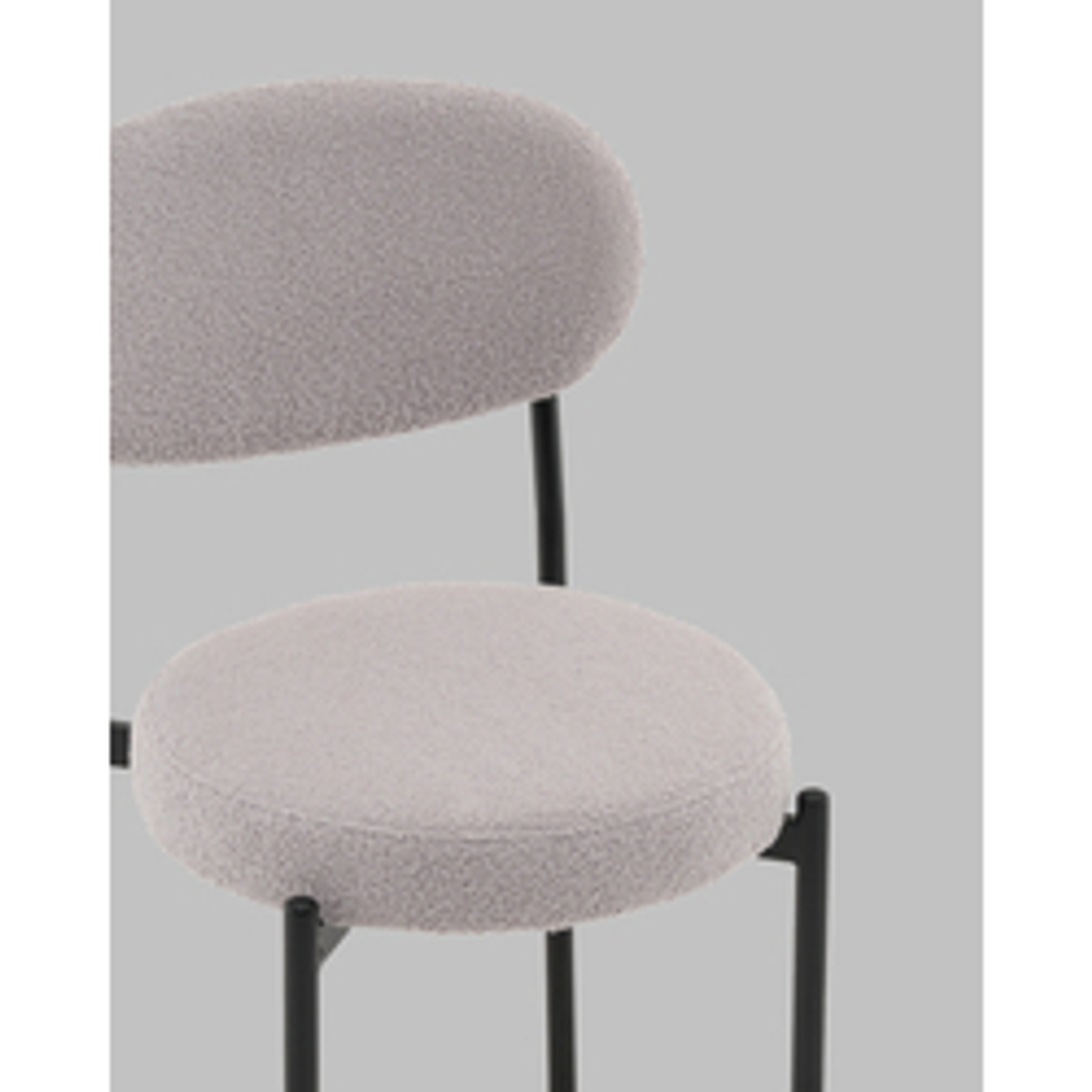 Стул Бриф DD букле светло-серый 4 шт.