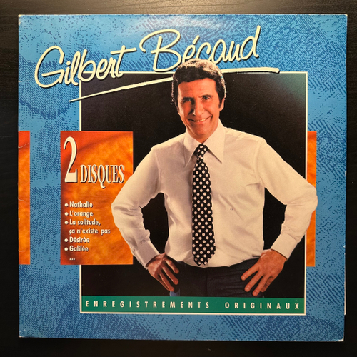 Gilbert Becaud - Gilbert Becaud 2LP (Франция 1986г.)