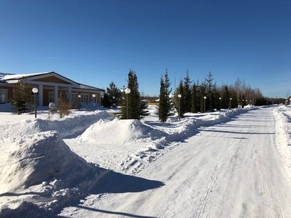 В «Романовском Парке» отлично почищенные дороги! Фотоотчет 23/02/19