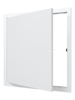 Люк ревизионный LN фланец 300х300 нажимной 327х327 пластик EVECS