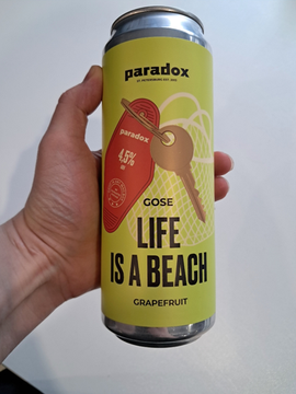 Банка 0.45 Life Is A Beach // Paradox (Спб)