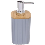 Дозатор для жидкого мыла Барио 380 мл серый