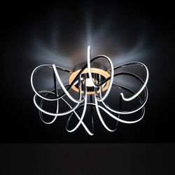 Citilux Джемини Смарт CL229A161E RGB Умная люстра Хром