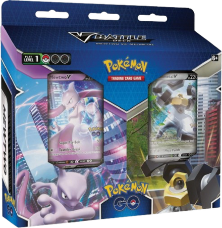 Набор Pokemon TCG GO V Battle Deck Wewtwo vs Melmetal