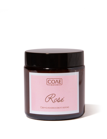Ароматическая свеча Rosé, 100 мл