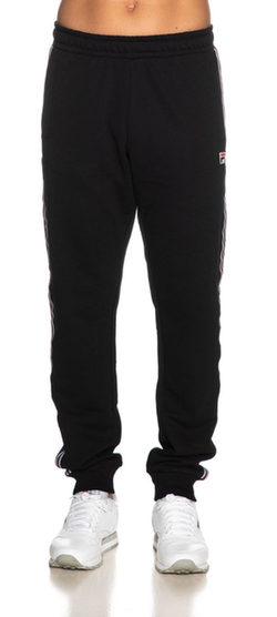 Мужские теннисные штаны Fila Hemi Track Pants Men - black