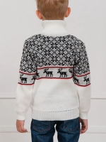 Кофта вязаная на молнии "Нордик"