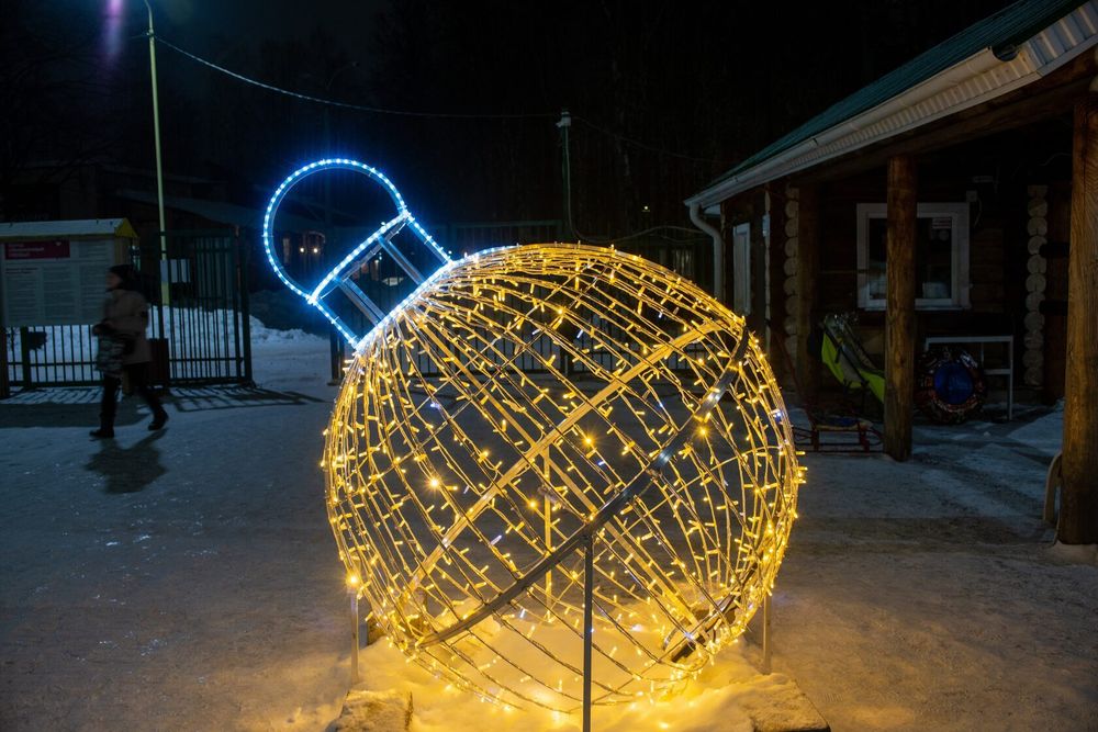 Светодиодный шар - серия сладости