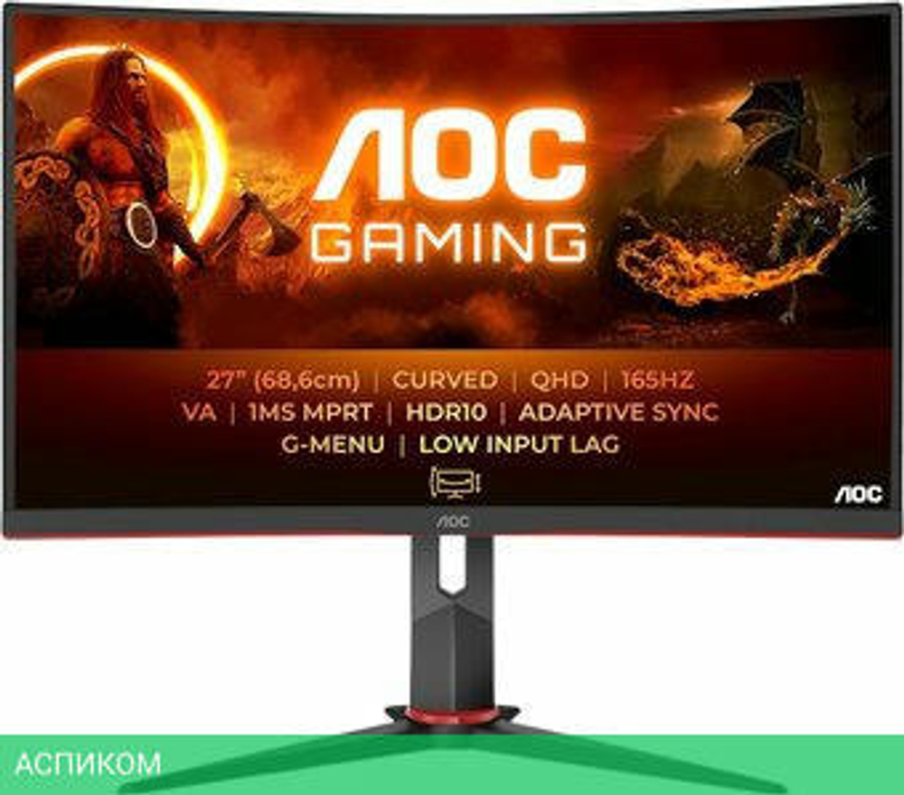 Игровой монитор AOC Gaming CQ27G2S