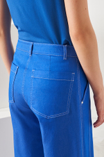 3963 Брюки женские (ярко-синий)