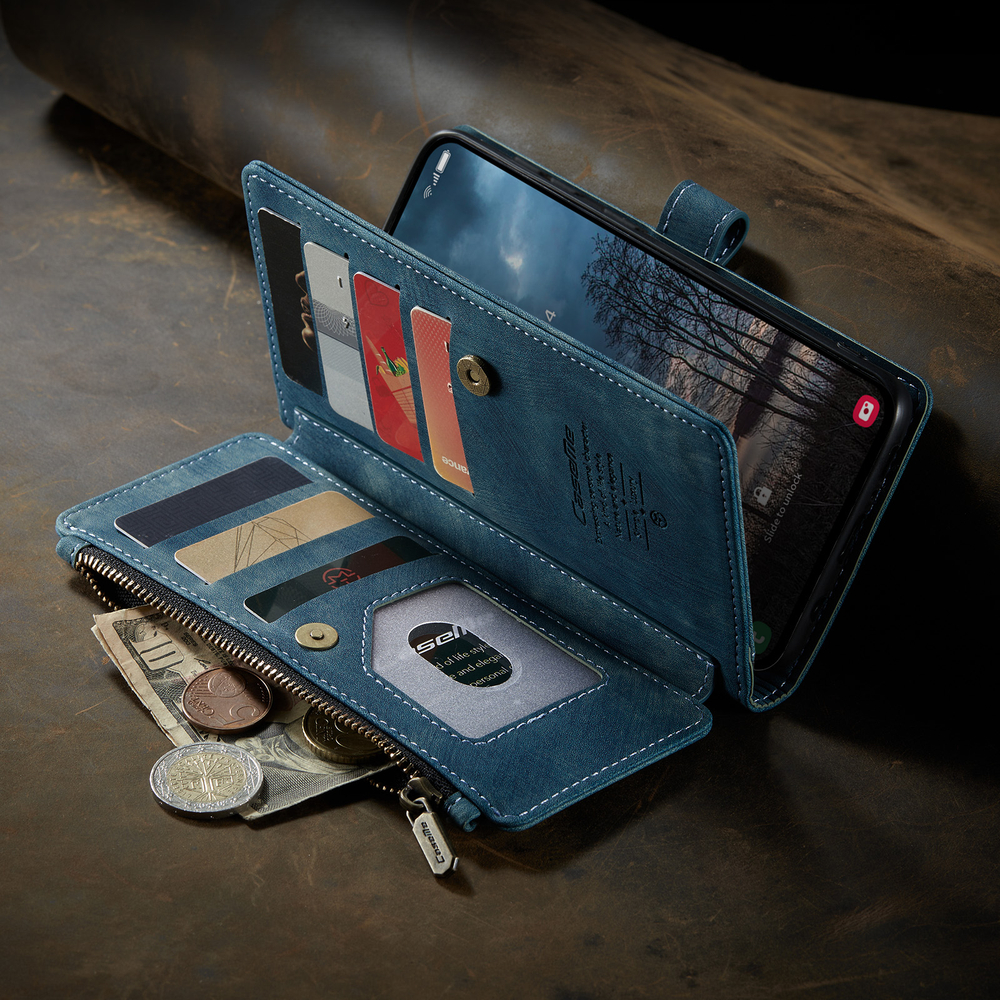 Многофункциональный чехол-кошелек CaseMe 3 in 1 Matte Wallet для Samsung Galaxy S25 Edge