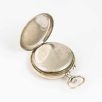 Карманные часы URANIA с гравированным посеребренным корпусом