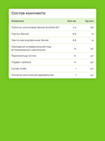 Сатиновый натяжной потолок 4.4 м2