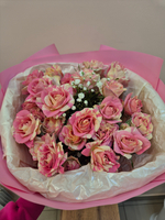 Роза кустовая букет