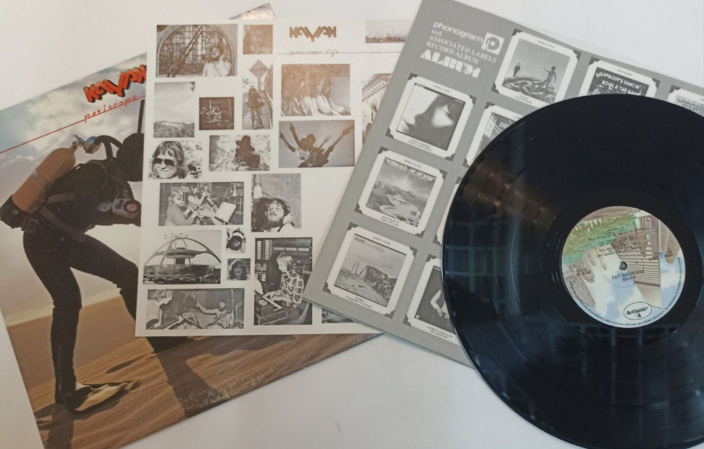 Винтажная виниловая пластинка LP Kayak Periscope Life (USA 1980 Promo)