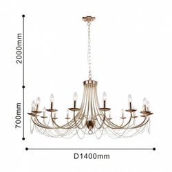 Подвесная люстра Favourite Plini 2591-18P