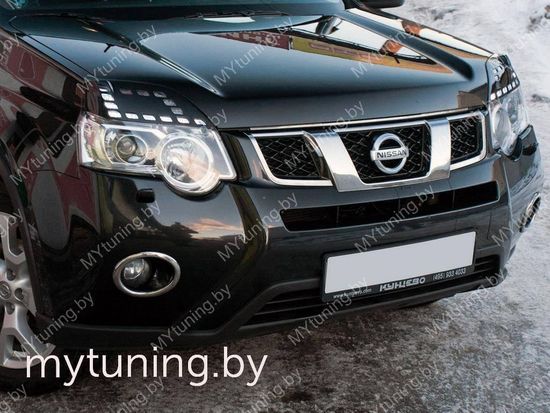 Реснички на фары для Nissan X-Trail T31