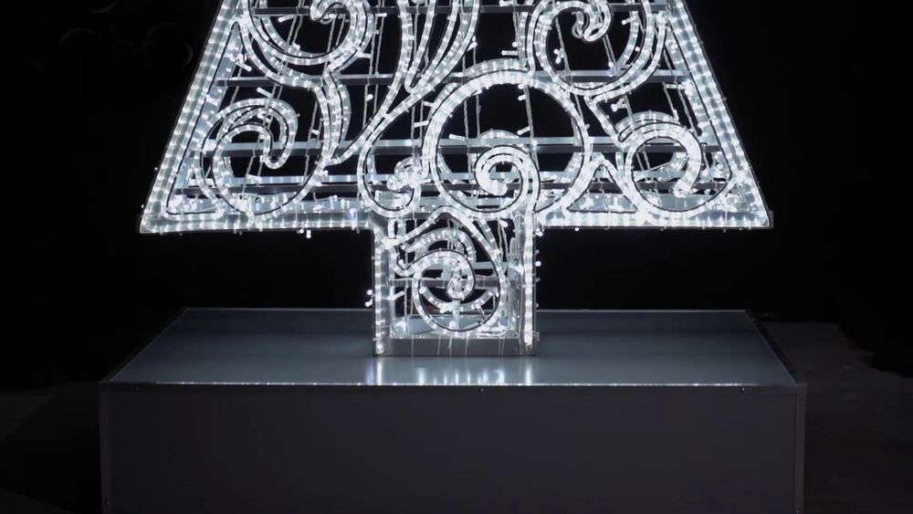 Светодиодная объемная фигура "Елка"