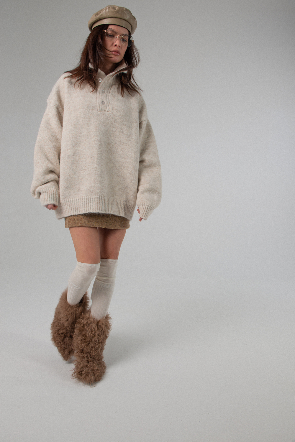 Джемпер с пуговицами COZY