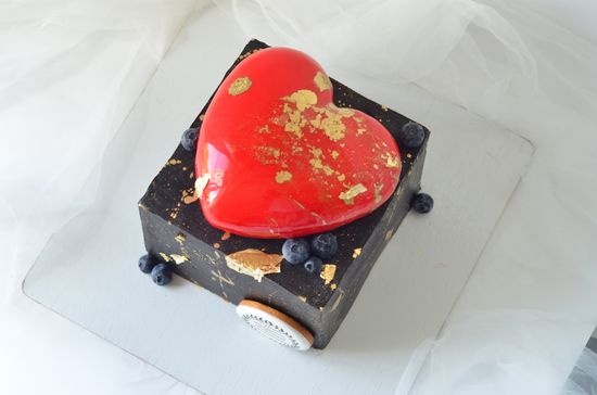 Торт для мужчины с сердцем №1028