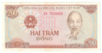 Vietnam, 200 Đồng, 1987 (UNC)