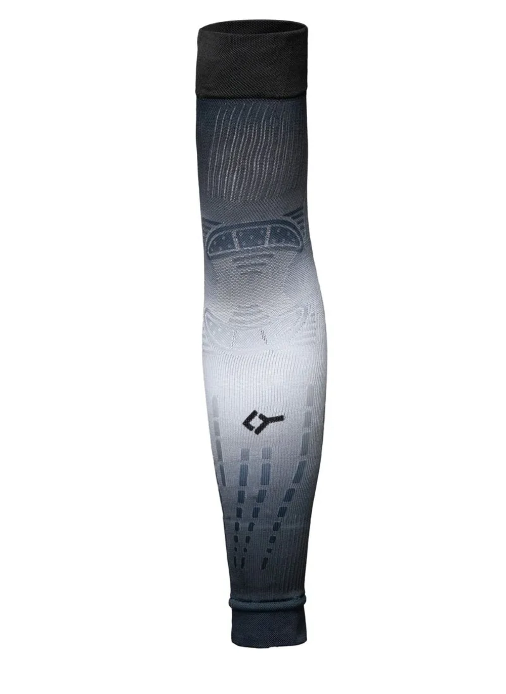 Рукав компрессионный Floky No Strain Evolution X Tapia Arm Sleeve 1P - gradient black/white